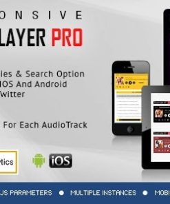 HTML5 Audio Player PRO 3.5.6 - Addon for WPBakery Page Builder