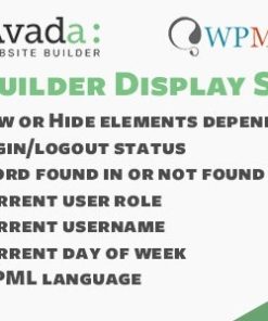 Avada Fusion Builder Display Settings 3.4