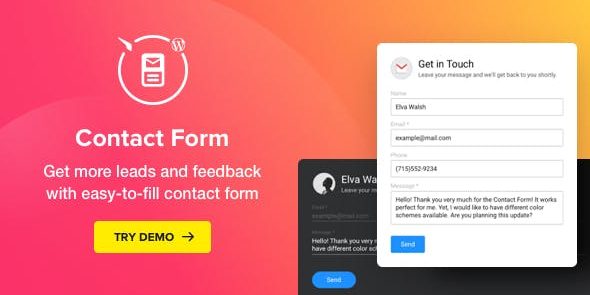 Contact Form 2.2.0 - WordPress Contact Form Plugin