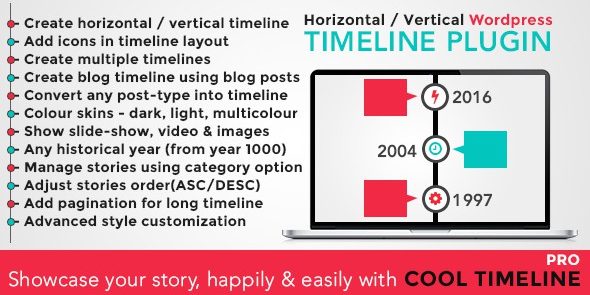 Cool Timeline Pro 6.1.2 - Timeline Plugin