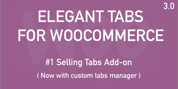Elegant Tabs for WooCommerce 3.1.2