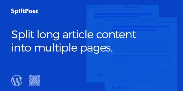 Epic Split Post 1.0.6 - Post Content Splitter as Slider / Smart List with Ajax Pagination WordPress Plugin