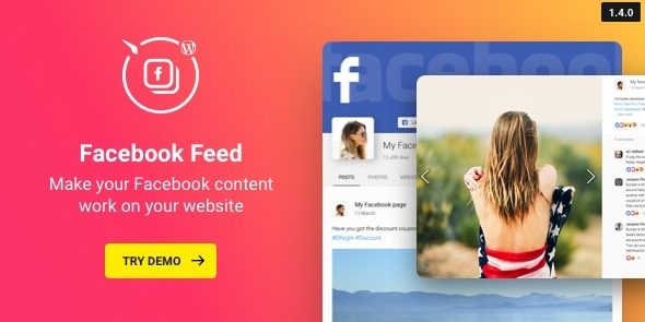 WordPress Facebook Plugin 1.15.0 - Facebook Feed Widget