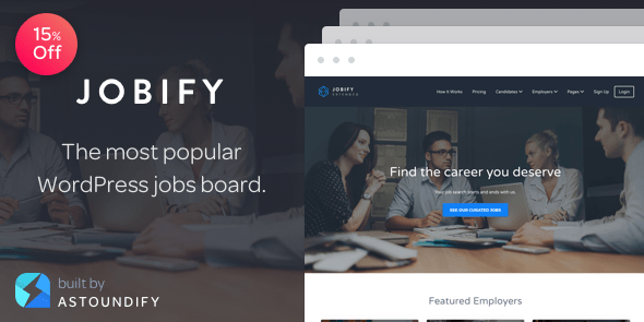 Jobify 4.3.1 - The Most Popular WordPress Job Board Theme