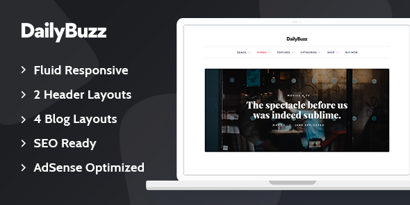MyThemeShop DailyBuzz 1.0.11 - WordPress Theme