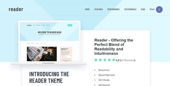 MyThemeShop Reader 1.1.2 - WordPress Theme
