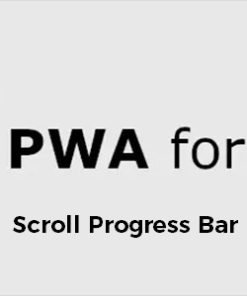 Scroll Progress Bar for PWA 1.3