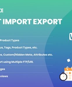 Product Import Export Plugin for WooCommerce 3.8.3