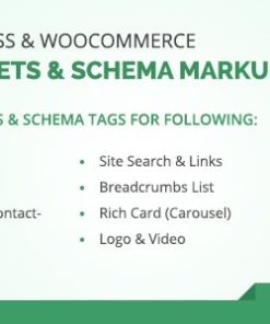 Rich Snippets & Schema Markup Plugin 1.1.0 - for WordPress & Woocommerce