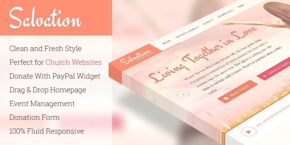Salvation 1.2.7 - Responsive Church WordPress Theme