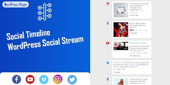 Social Timeline 1.2 - WordPress Social Stream