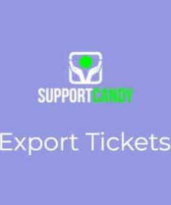 SupportCandy Export Ticket 3.1.6