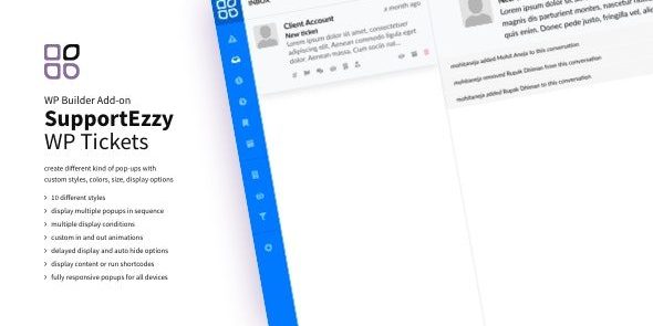 SupportEzzy 2.0.2 - WordPress Ticket System