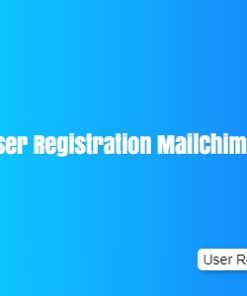 User Registration MailChimp 2.0.11