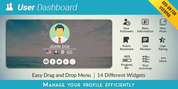 UserPro Dashboard 3.7