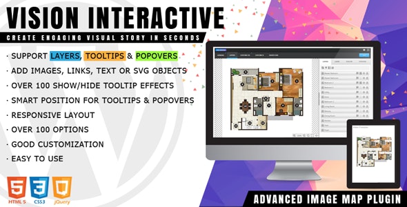 Vision Interactive 1.11.0 - Image Map Builder for WordPress