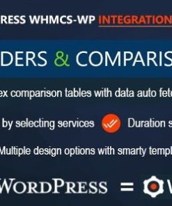 WHMCS Pricing Sliders and Comparison Tables 4.7 - WHMpress Addon