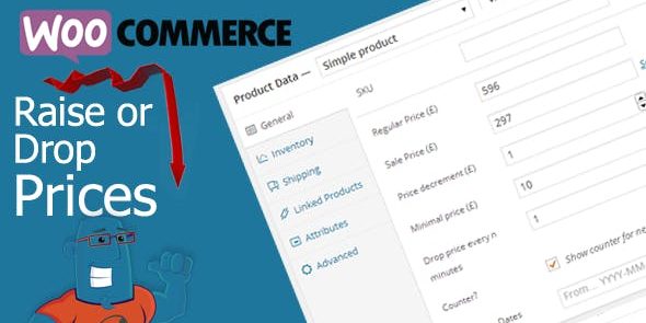 WooCommerce Drop / Raise Prices 1.1.20