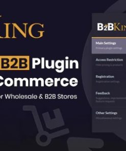 B2BKing 5.5.80 - The Ultimate WooCommerce B2B & Wholesale Plugin