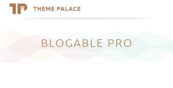 Theme Palace Blogable Pro 1.0.0