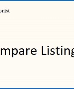 Directorist Compare Listings 2.2