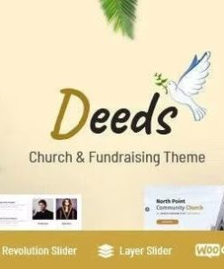 Deeds 11.0 - Best Responsive Nonprofit Church WordPress Theme