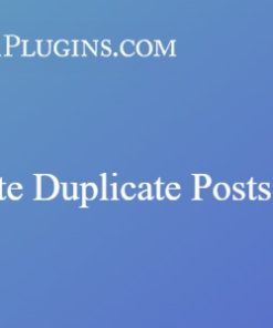 Delete Duplicate Posts Pro 5.0.1