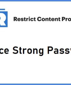Restrict Content Pro Enforce Strong Passwords 1.1.3
