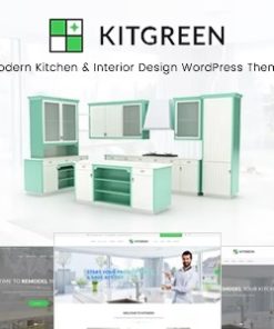 KitGreen 3.1.8 - Interior and Kitchen Design WordPress Theme