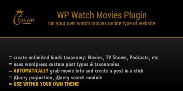 WP Watch Movies & TV Shows Online 1.6