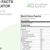 Nutrition Facts Label Creator Elementor Addon 1.3.0