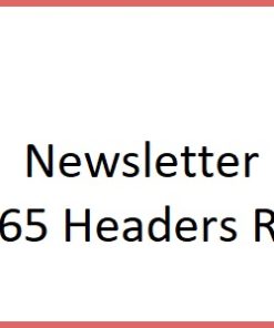 Newsletter Office 365 Headers Removal 1.0.6