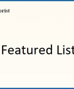 Directorist Rank Featured Listings 1.3.3