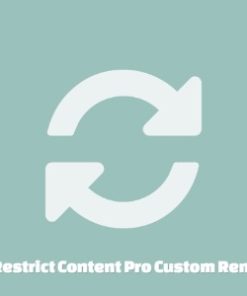 Restrict Content Pro Custom Renew 1.0.5