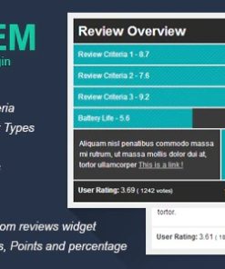 Taqyeem 2.6.2 - WordPress Review Plugin