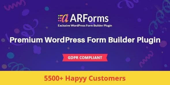 ARForms WordPress Form Builder Plugin 7.1.2