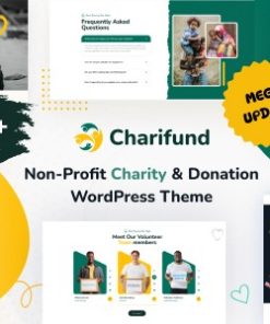 ChariFund 2.1.0 - Charity & Donation Foundation WordPress Theme Multipurpose