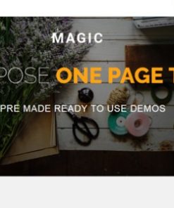 Magic 3.9 - Multipurpose Onepage Joomla 5 Template