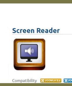 Screen Reader 3.37 - plugin for screen reader Joomla