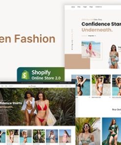 Braizee 1.0.0 - Lingerie Underwear Fashion Store Shopify 2.0 Responsive Theme