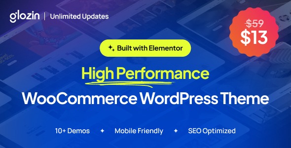 Glozin 1.9.1 - Multipurpose WooCommerce WordPress Theme