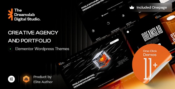Dreamslab 1.0.1 - Creative Portfolio & Agency WordPress Theme