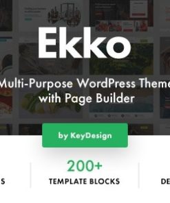 Ekko 5.6 - Multi-Purpose WordPress Theme with Page Builder