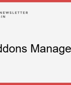 Newsletter Addons Manager 1.3.9
