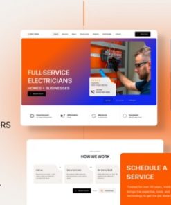 VoltEdge 7.0 - Electrician Electrical Contractor WordPress Theme
