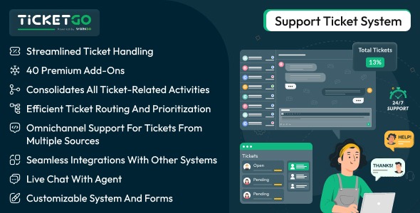 TicketGo 6.3 - Support Ticket System