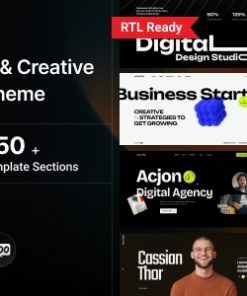 Acjon 1.0.0 - Digital Agency WordPress Theme