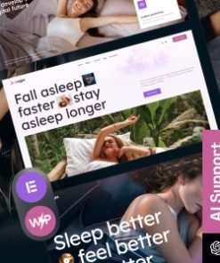 GNight 1.9.0 - Sleep Coach & Insomnia Clinic WordPress Theme