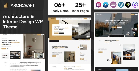 Archcraft 1.0.0 - Architecture & Interior Design WordPress Theme