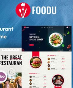 Foodu 2.0.0 - Food & Restaurant WordPress Theme